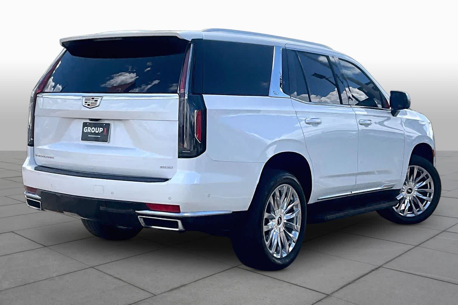 2024 Cadillac Escalade RWD Premium Luxury Crystal White Tricoat at Helfman Ford