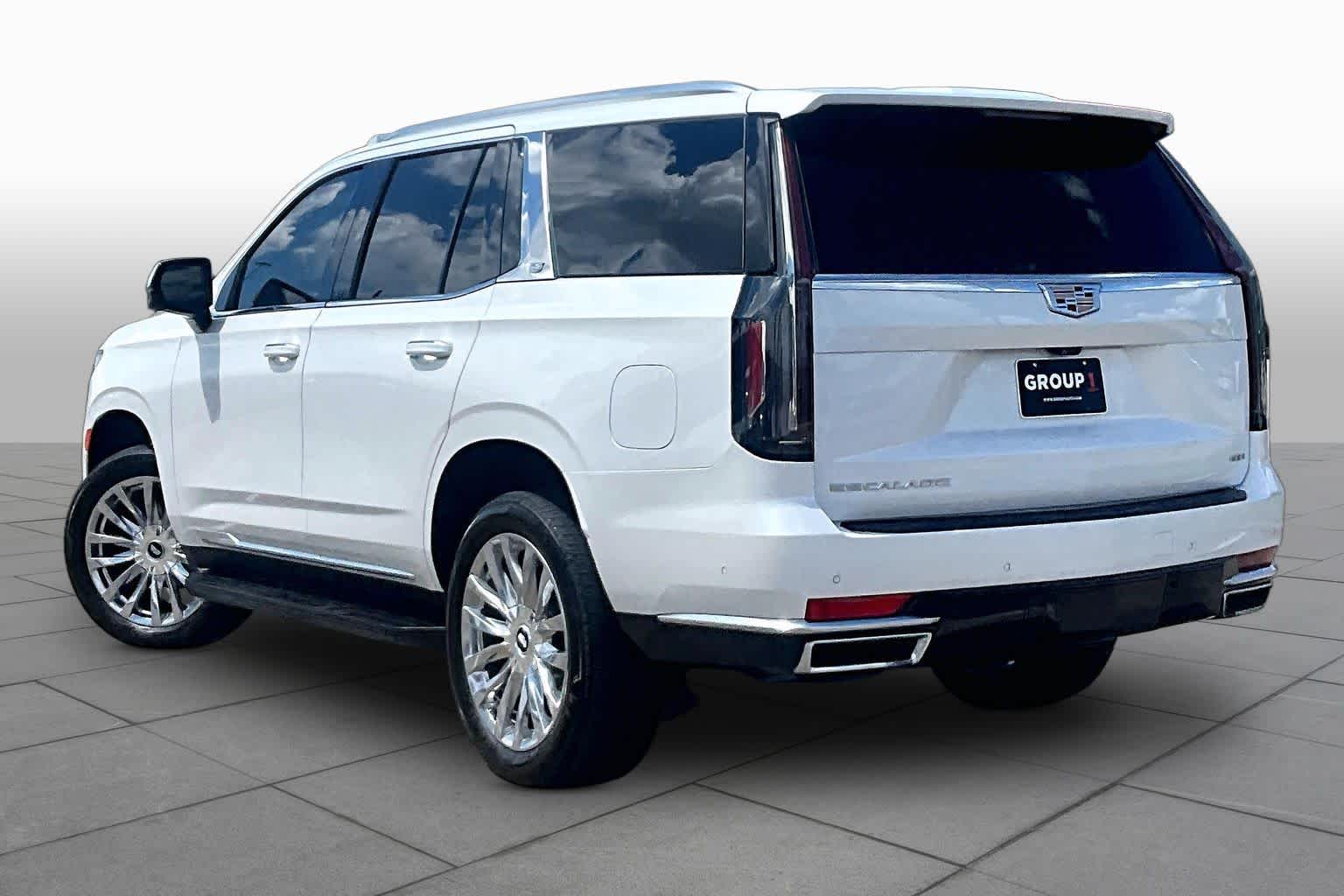 2024 Cadillac Escalade RWD Premium Luxury Crystal White Tricoat at Helfman Ford