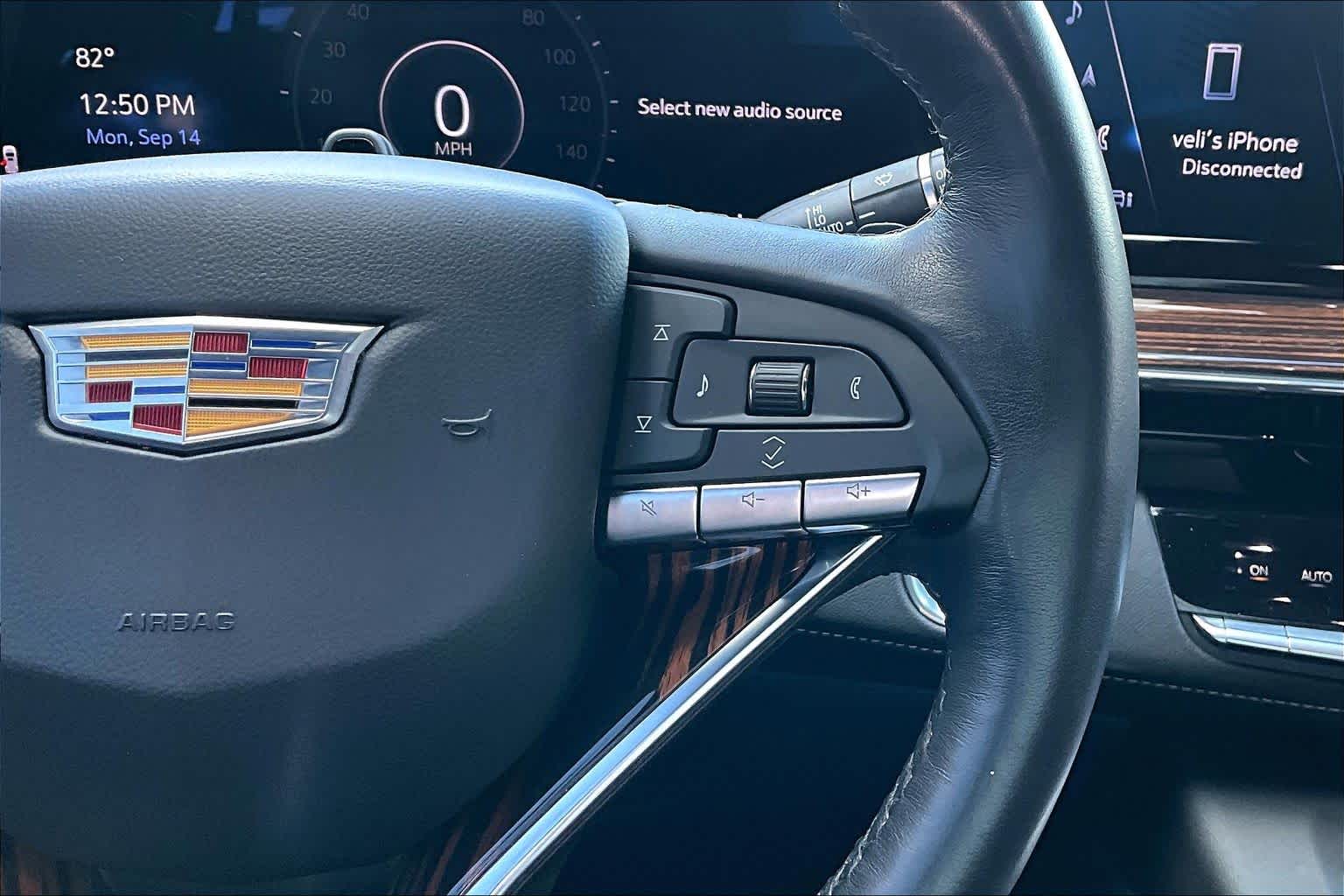 2024 Cadillac Escalade RWD Premium Luxury Crystal White Tricoat at Helfman Ford