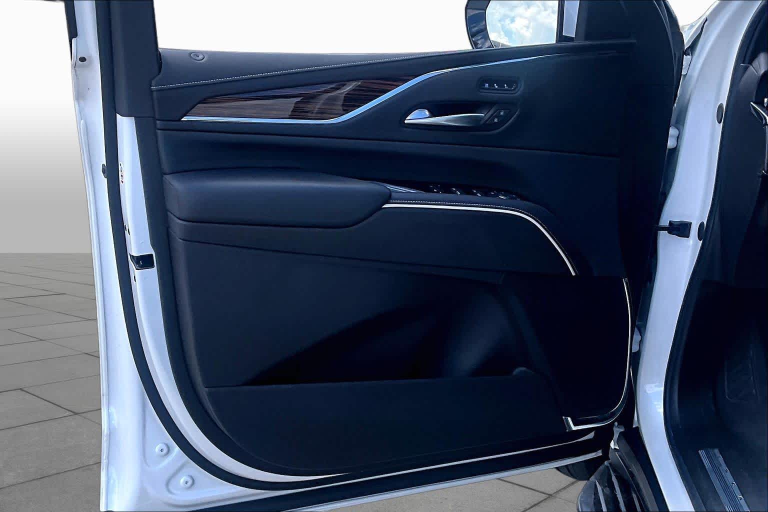 2024 Cadillac Escalade RWD Premium Luxury Crystal White Tricoat at Helfman Ford