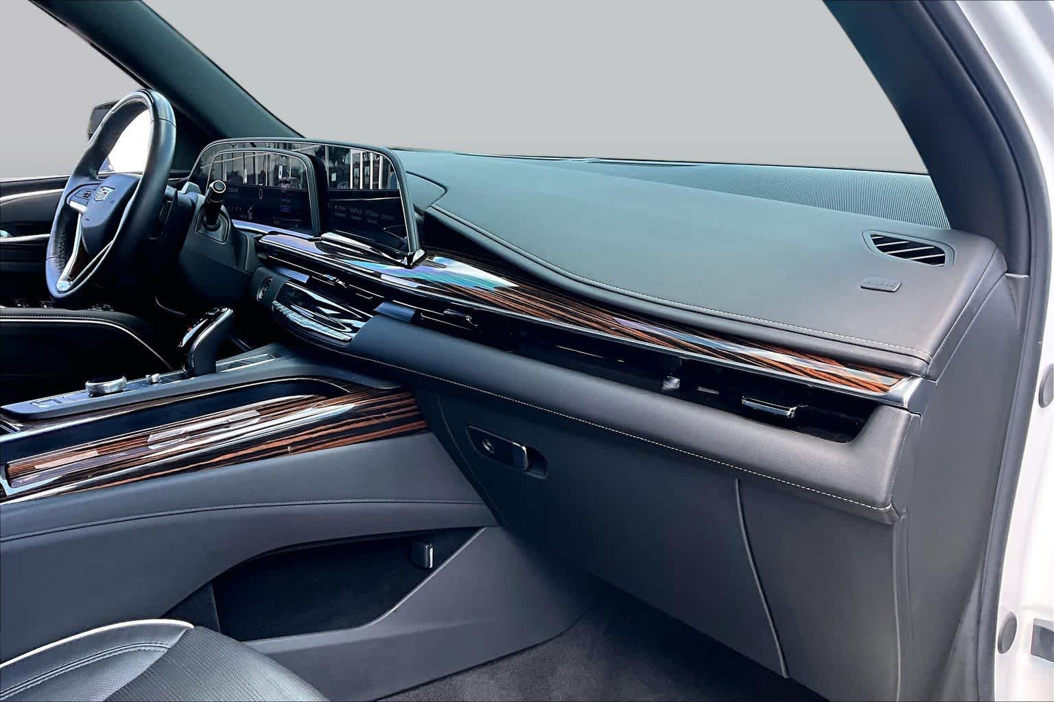 2024 Cadillac Escalade RWD Premium Luxury Crystal White Tricoat at Helfman Ford