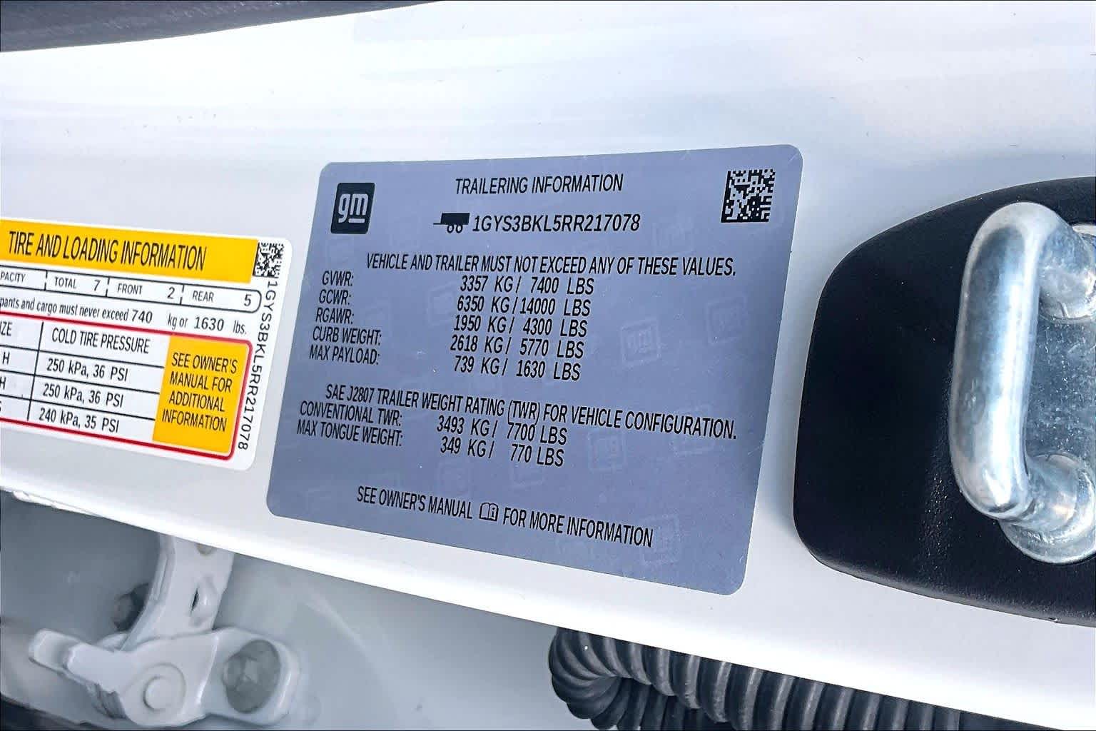 2024 Cadillac Escalade RWD Premium Luxury Crystal White Tricoat at Helfman Ford
