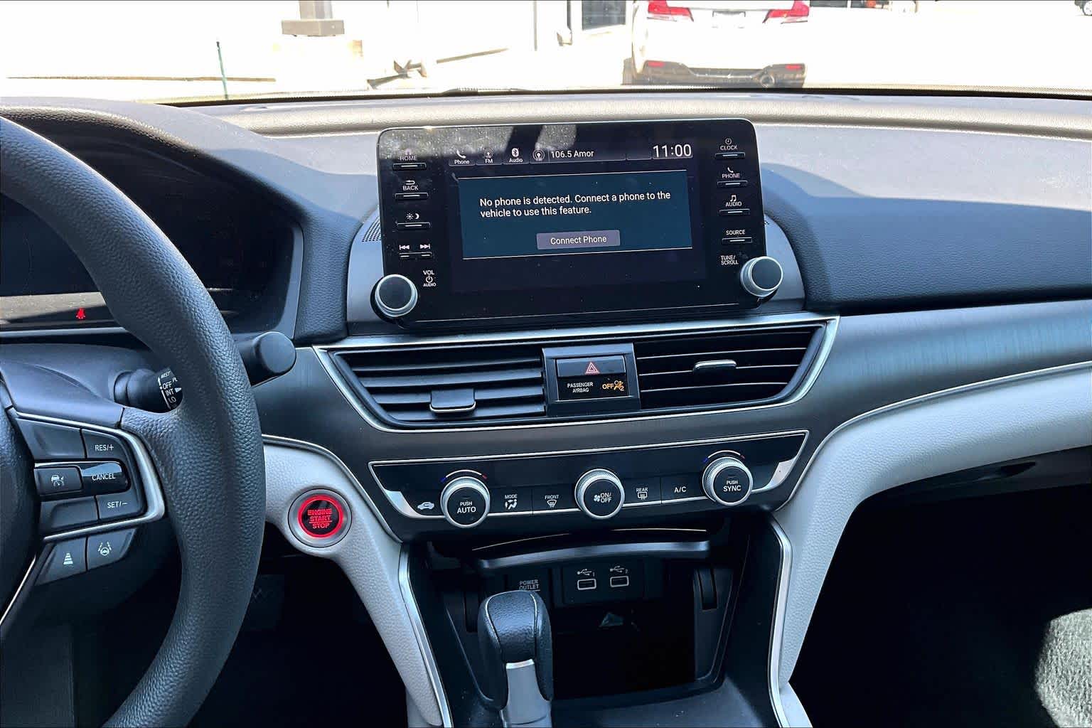 2021 Honda Accord Sedan LX Platinum White Pearl at Friendly Ford Crosby