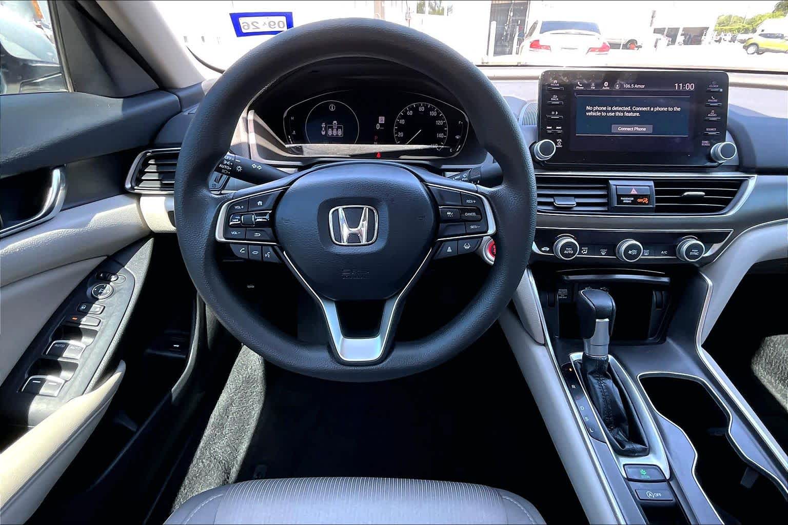 2021 Honda Accord Sedan LX Platinum White Pearl at Friendly Ford Crosby