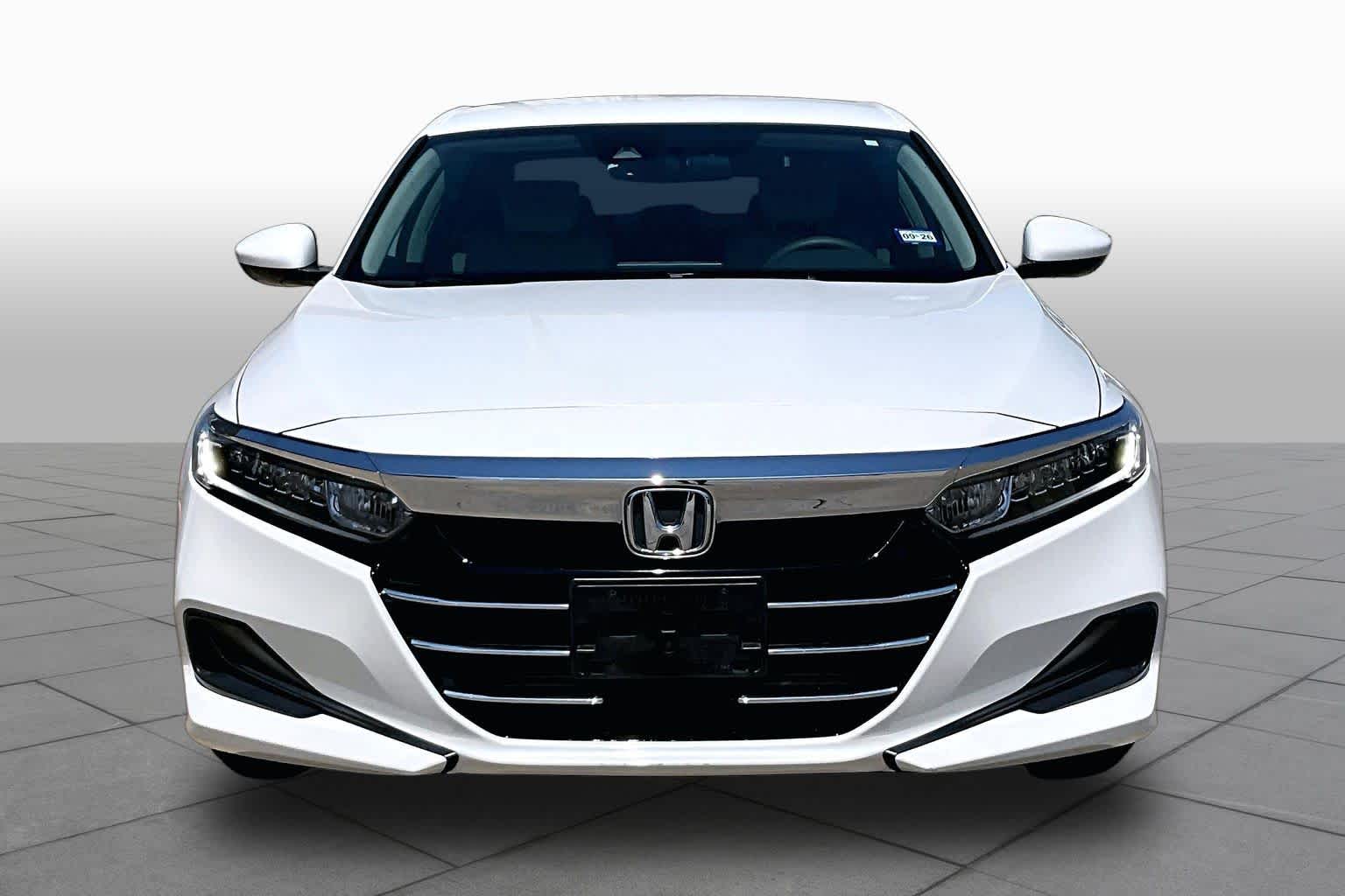 2021 Honda Accord Sedan LX Platinum White Pearl at Friendly Ford Crosby