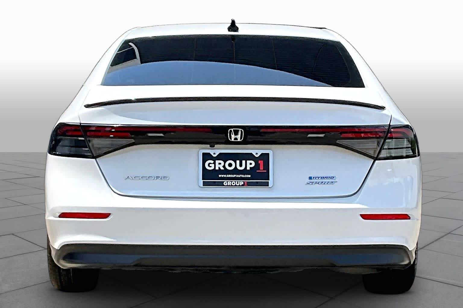 2023 Honda Accord Hybrid Sport Platinum White Pearl at Honda of Clear Lake