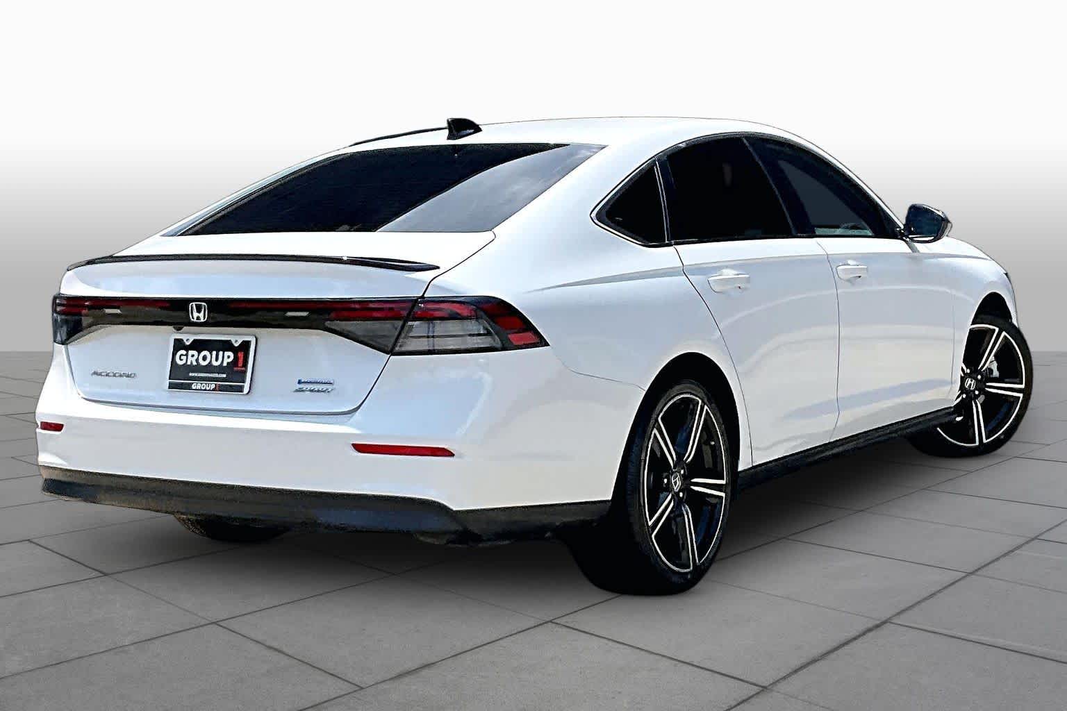 2023 Honda Accord Hybrid Sport Platinum White Pearl at Honda of Clear Lake