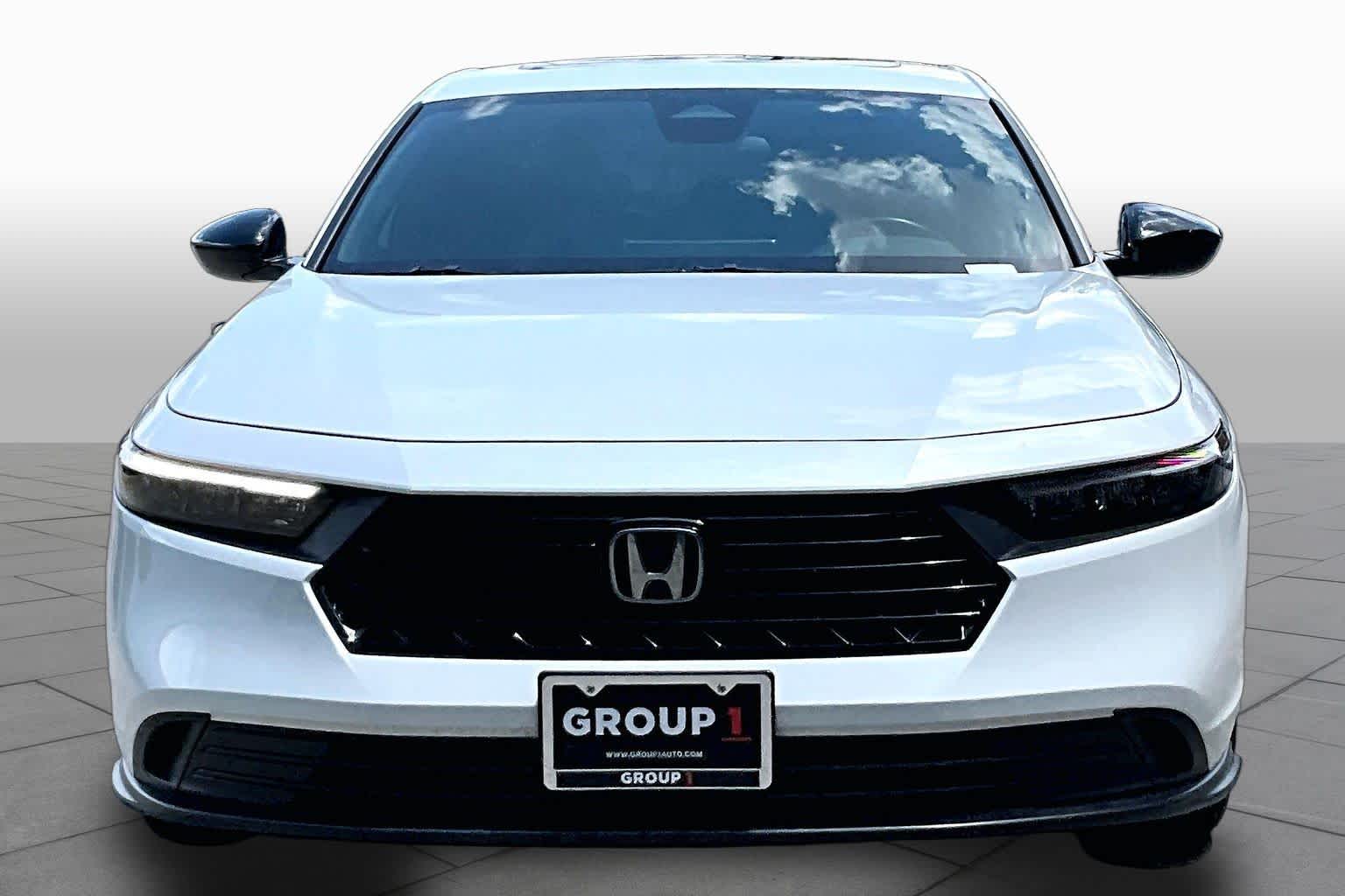 2023 Honda Accord Hybrid Sport Platinum White Pearl at Honda of Clear Lake