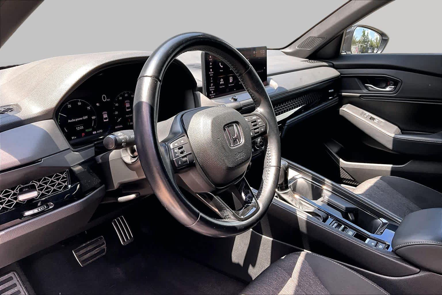 2023 Honda Accord Hybrid Sport Platinum White Pearl at Honda of Clear Lake