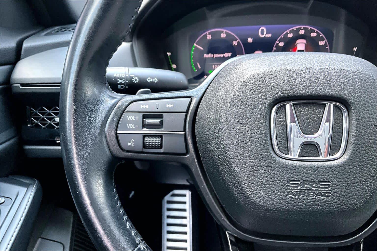 2023 Honda Accord Hybrid Sport Platinum White Pearl at Honda of Clear Lake