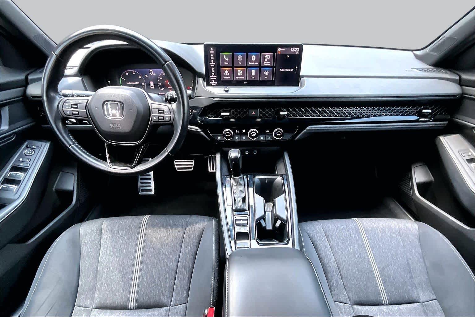 2023 Honda Accord Hybrid Sport Platinum White Pearl at Honda of Clear Lake