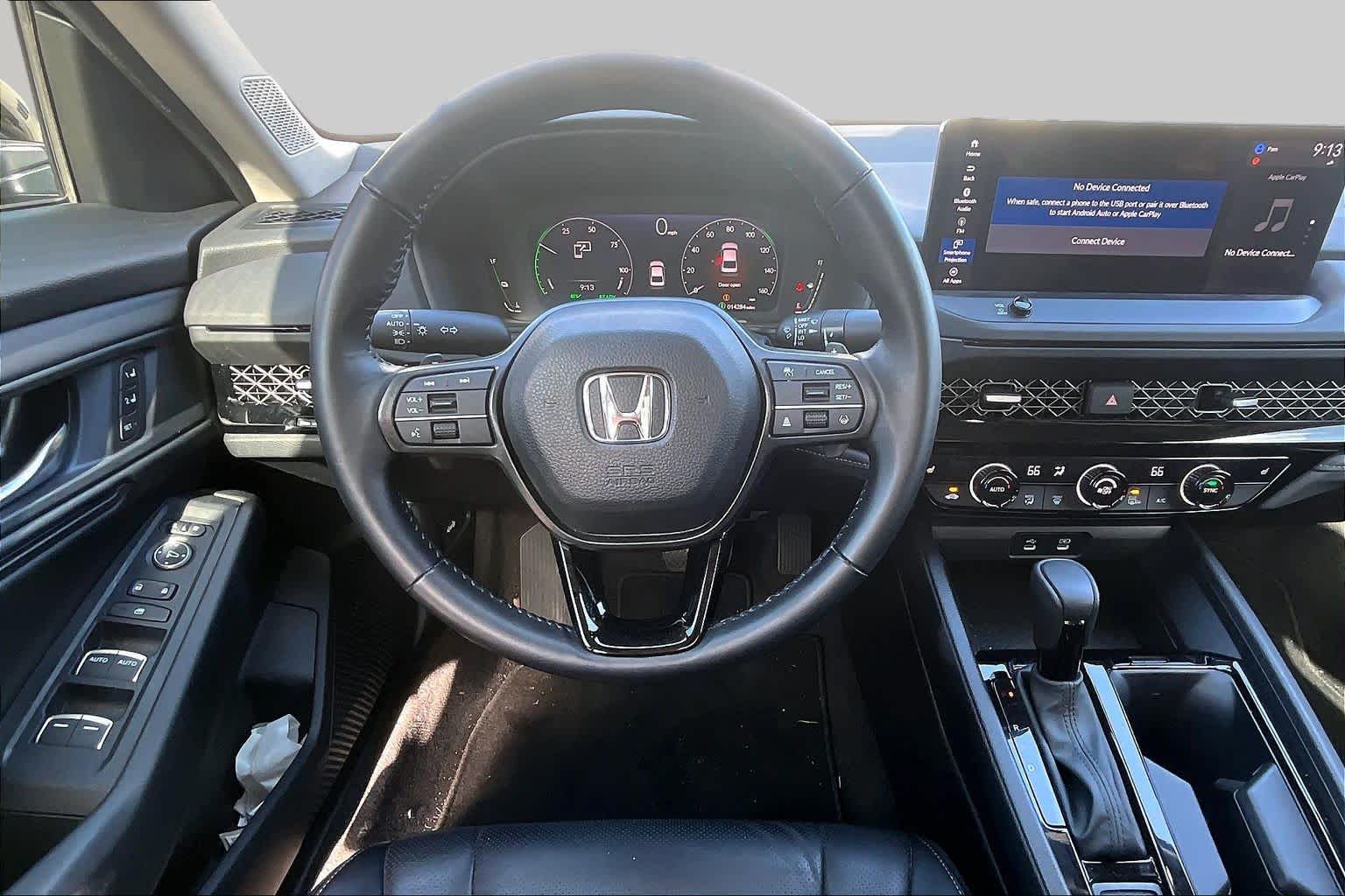 2024 Honda Accord Hybrid EX-L Crystal Black Pearl at Beck & Masten Kia