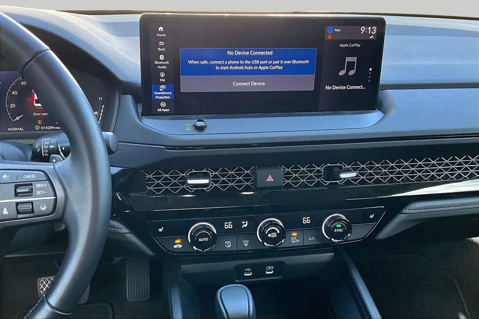 2024 Honda Accord Hybrid EX-L Crystal Black Pearl at Beck & Masten Kia