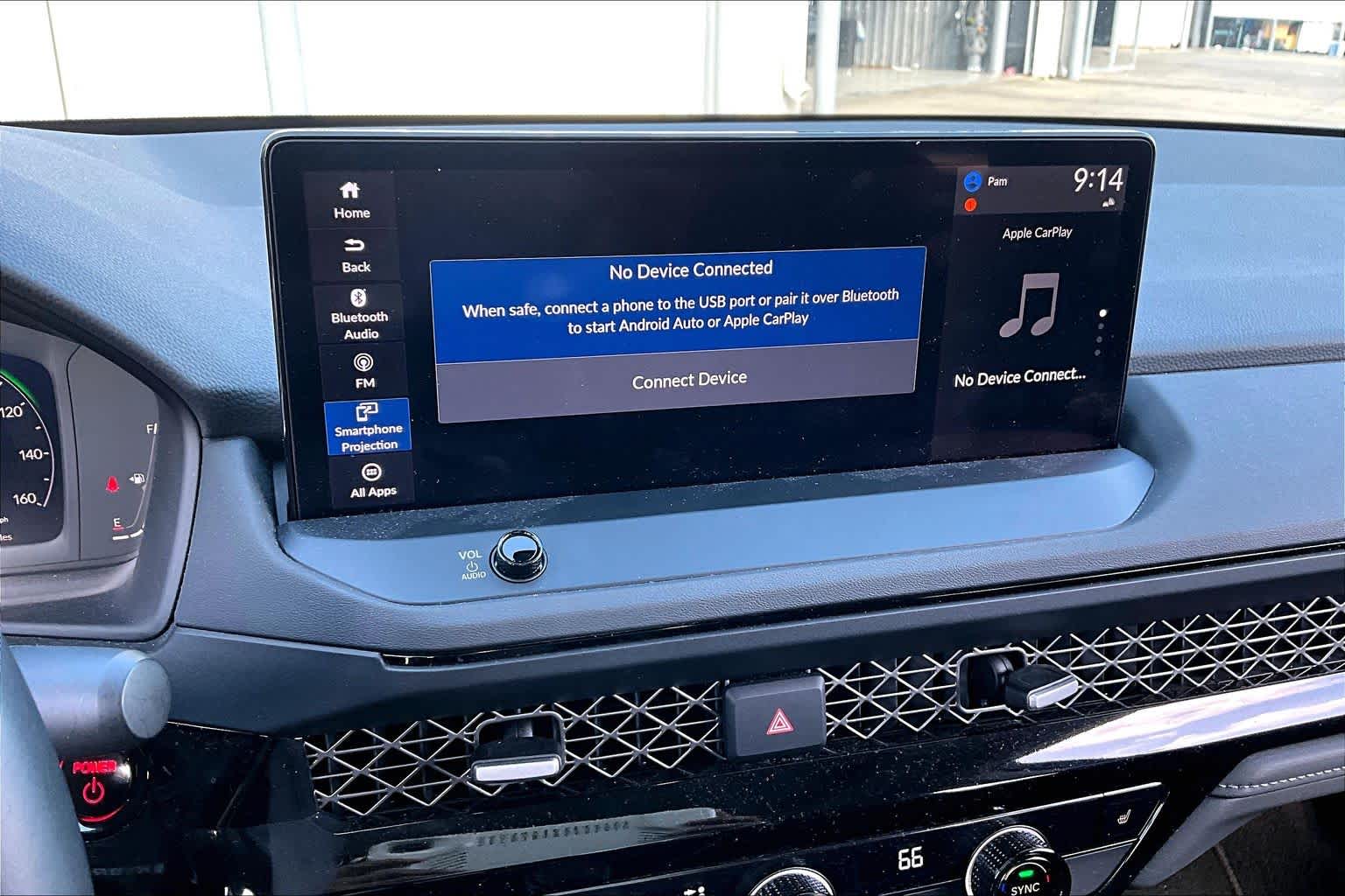2024 Honda Accord Hybrid EX-L Crystal Black Pearl at Beck & Masten Kia