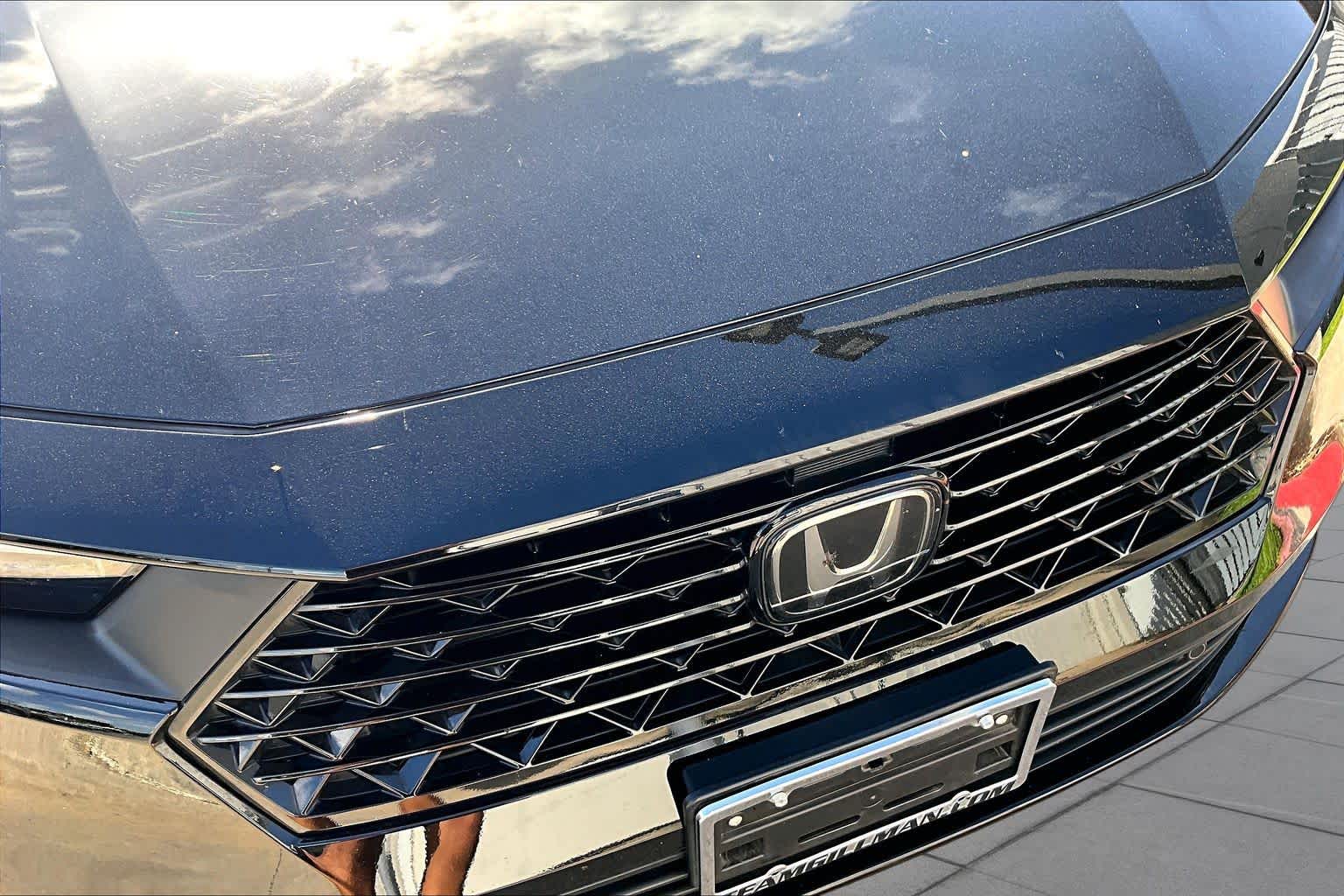 2024 Honda Accord Hybrid EX-L Crystal Black Pearl at Beck & Masten Kia