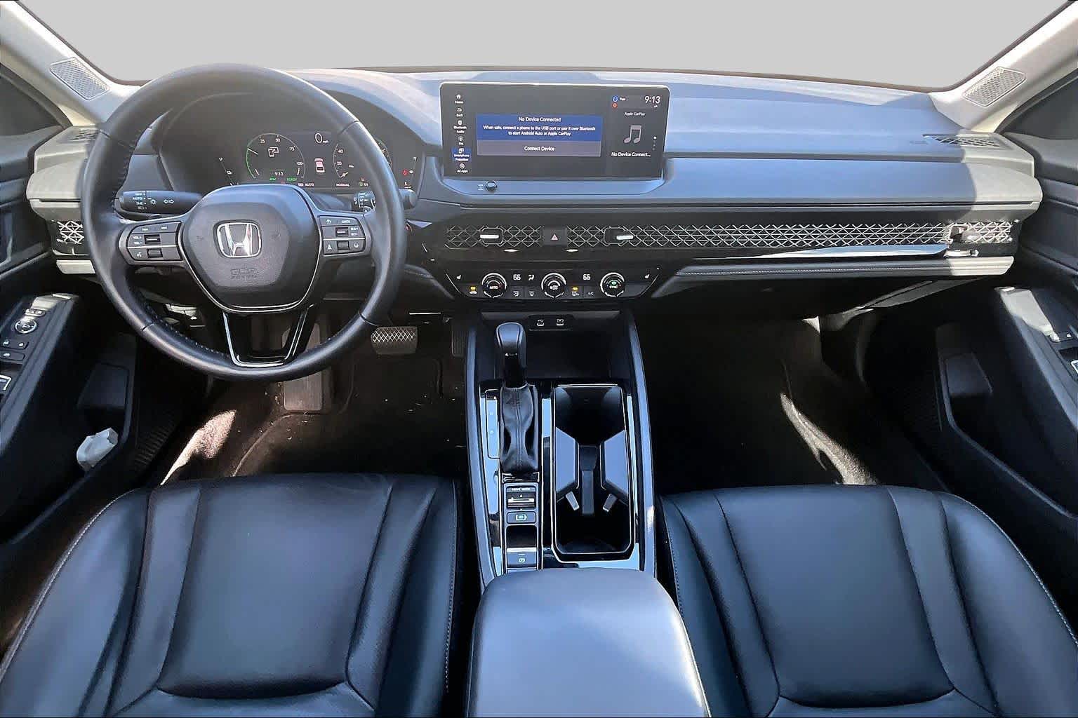2024 Honda Accord Hybrid EX-L Crystal Black Pearl at Beck & Masten Kia
