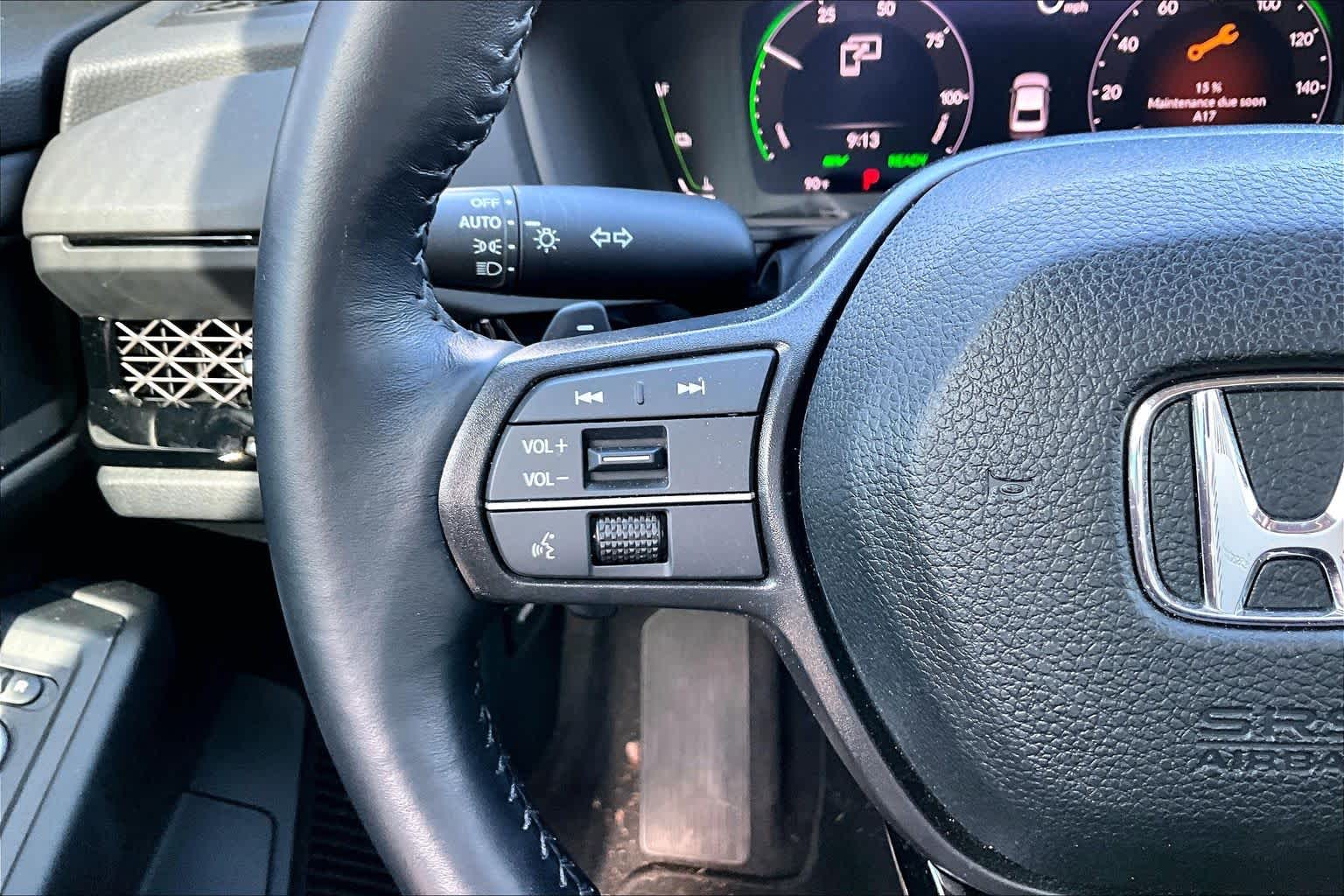 2024 Honda Accord Hybrid EX-L Crystal Black Pearl at Beck & Masten Kia