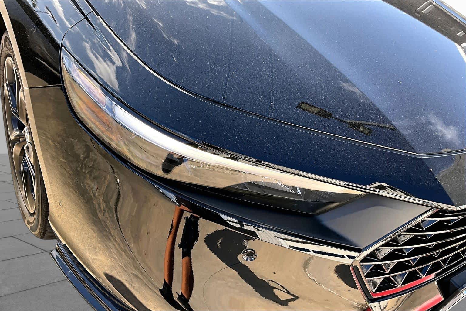 2024 Honda Accord Hybrid EX-L Crystal Black Pearl at Beck & Masten Kia