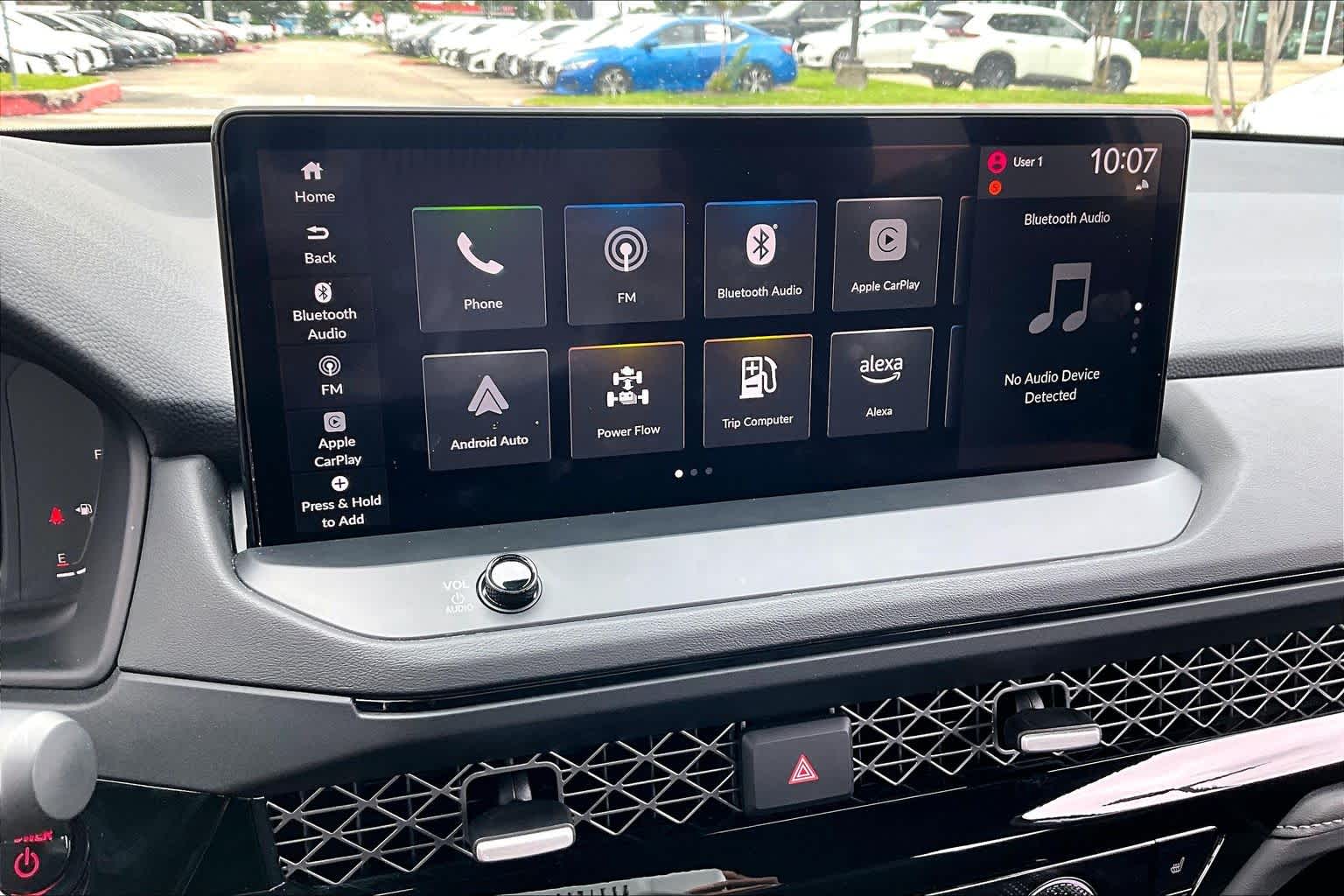 2025 Honda Accord Hybrid Sport-L Platinum White Pearl at AutoNation USA Katy