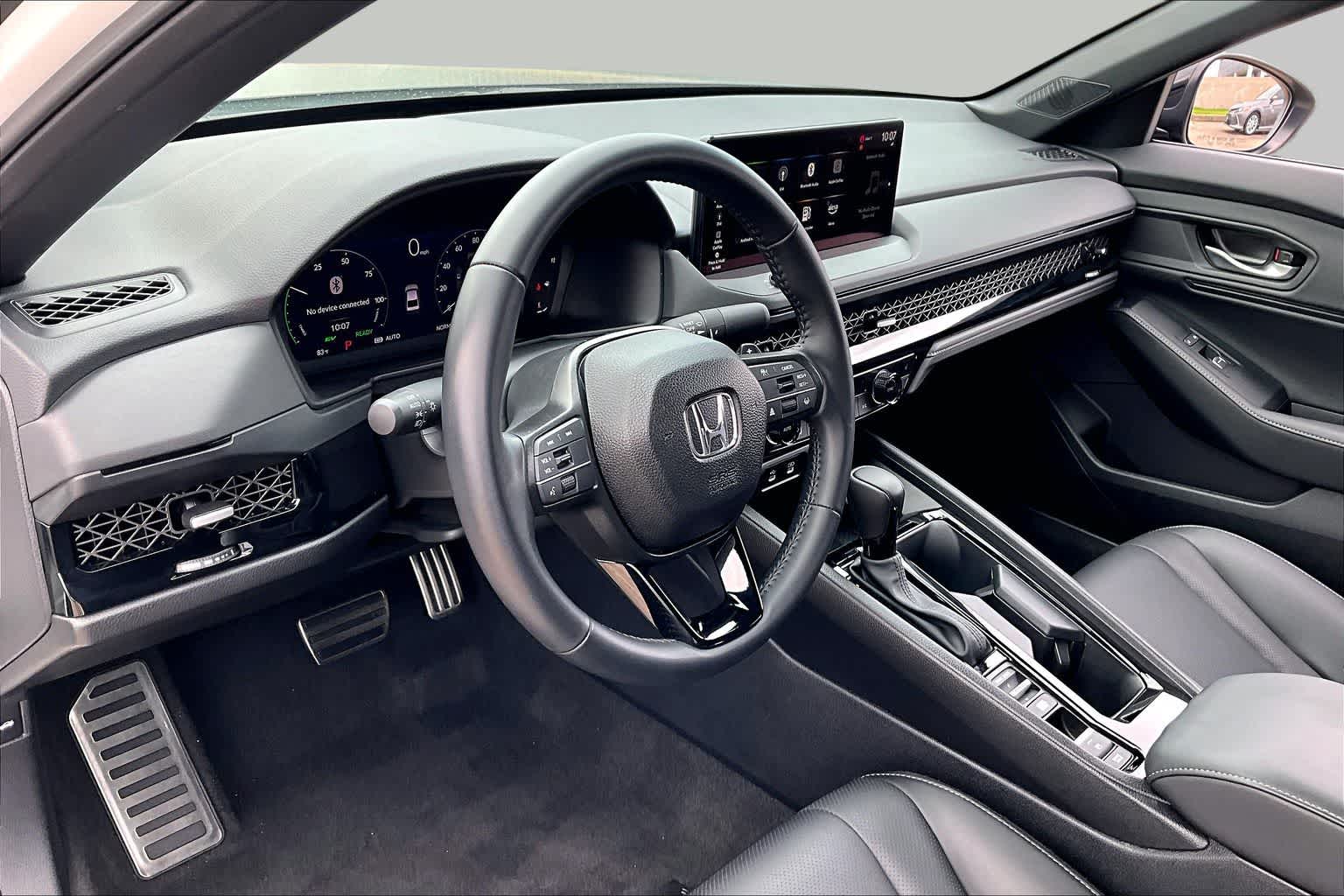 2025 Honda Accord Hybrid Sport-L Platinum White Pearl at AutoNation USA Katy