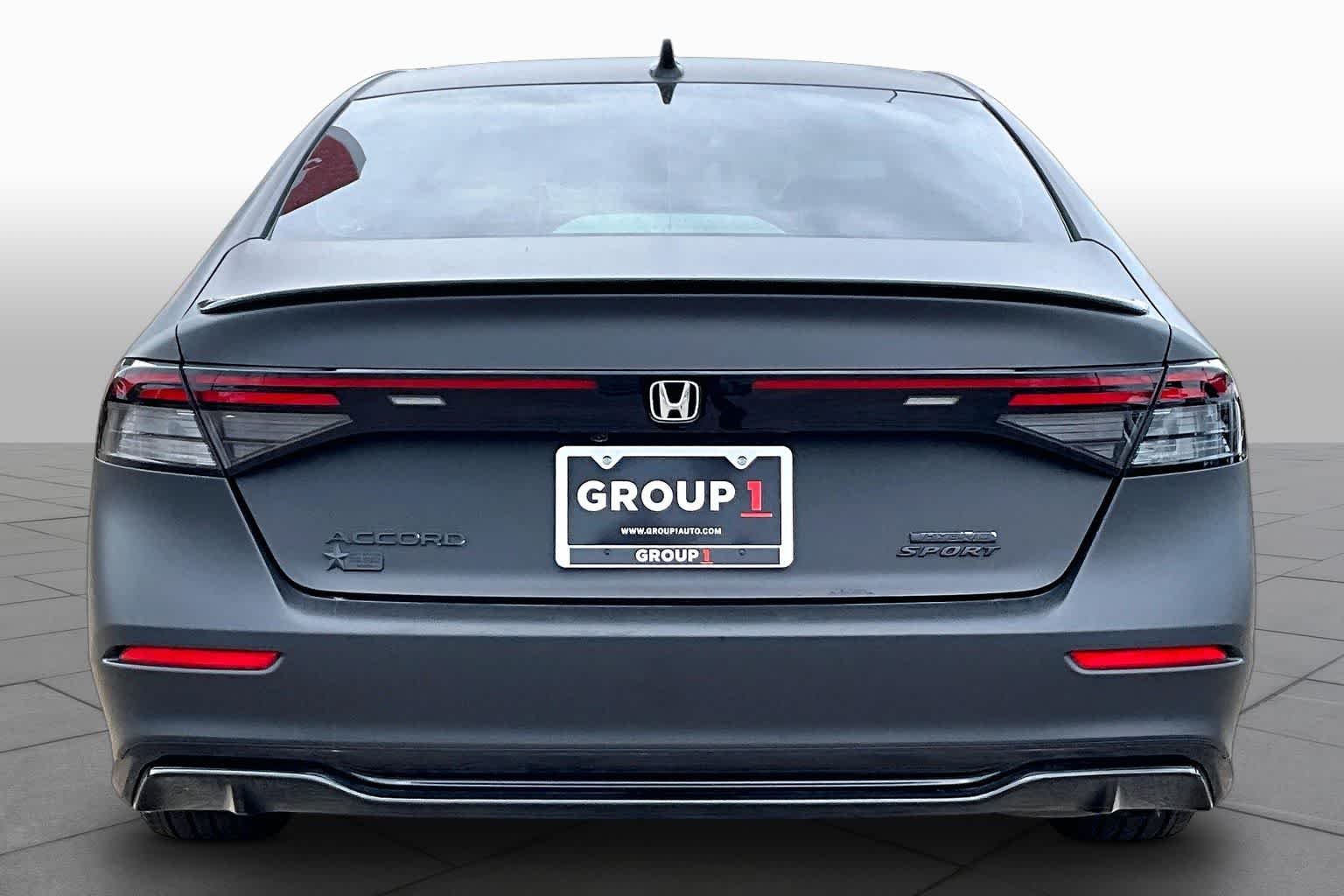 2025 Honda Accord Hybrid Sport-L Platinum White Pearl at AutoNation USA Katy