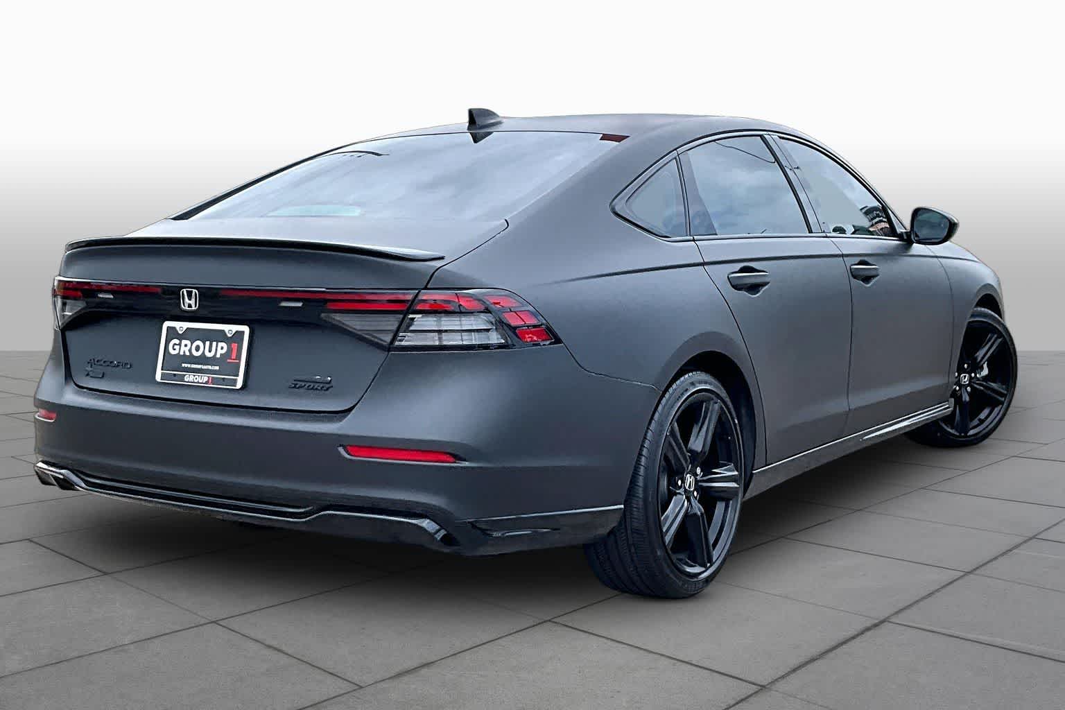 2025 Honda Accord Hybrid Sport-L Platinum White Pearl at AutoNation USA Katy