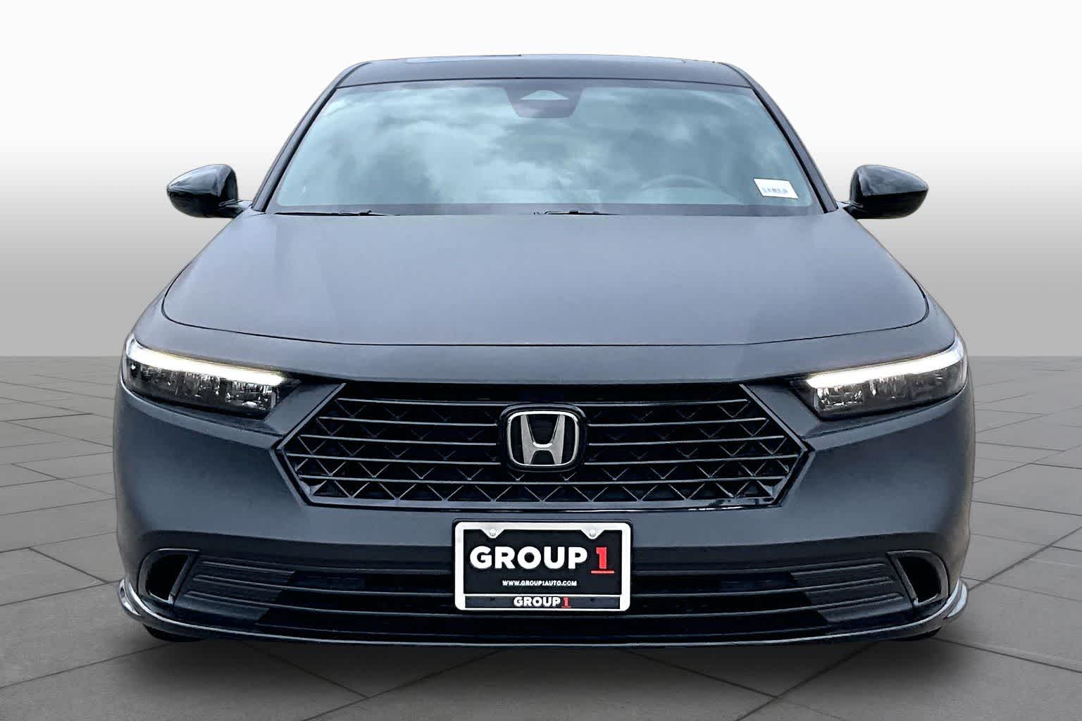 2025 Honda Accord Hybrid Sport-L Platinum White Pearl at AutoNation USA Katy