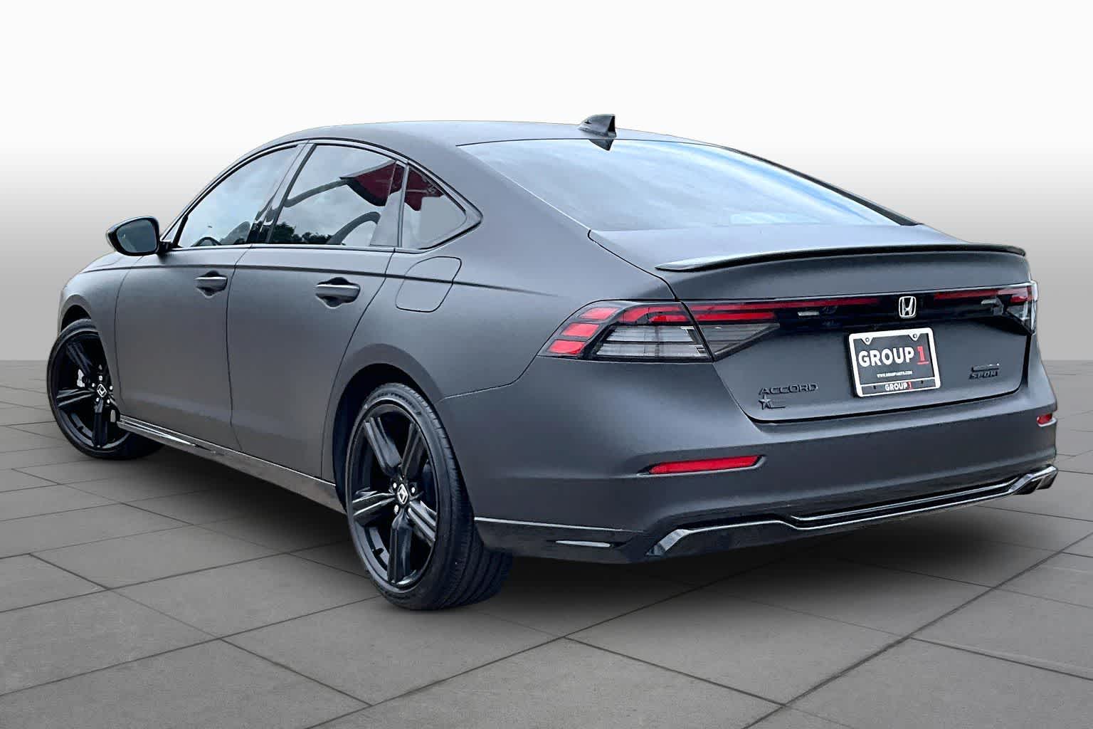 2025 Honda Accord Hybrid Sport-L Platinum White Pearl at AutoNation USA Katy