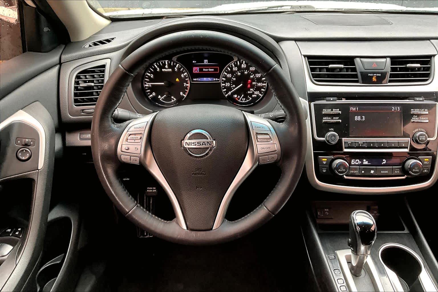 2018 Nissan Altima 2.5 SV Glacier White at HGreg Houston