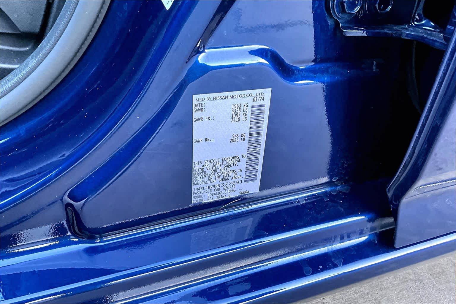 2024 Nissan Altima 2.5 S Deep Blue Pearl at Auto Boutique Texas