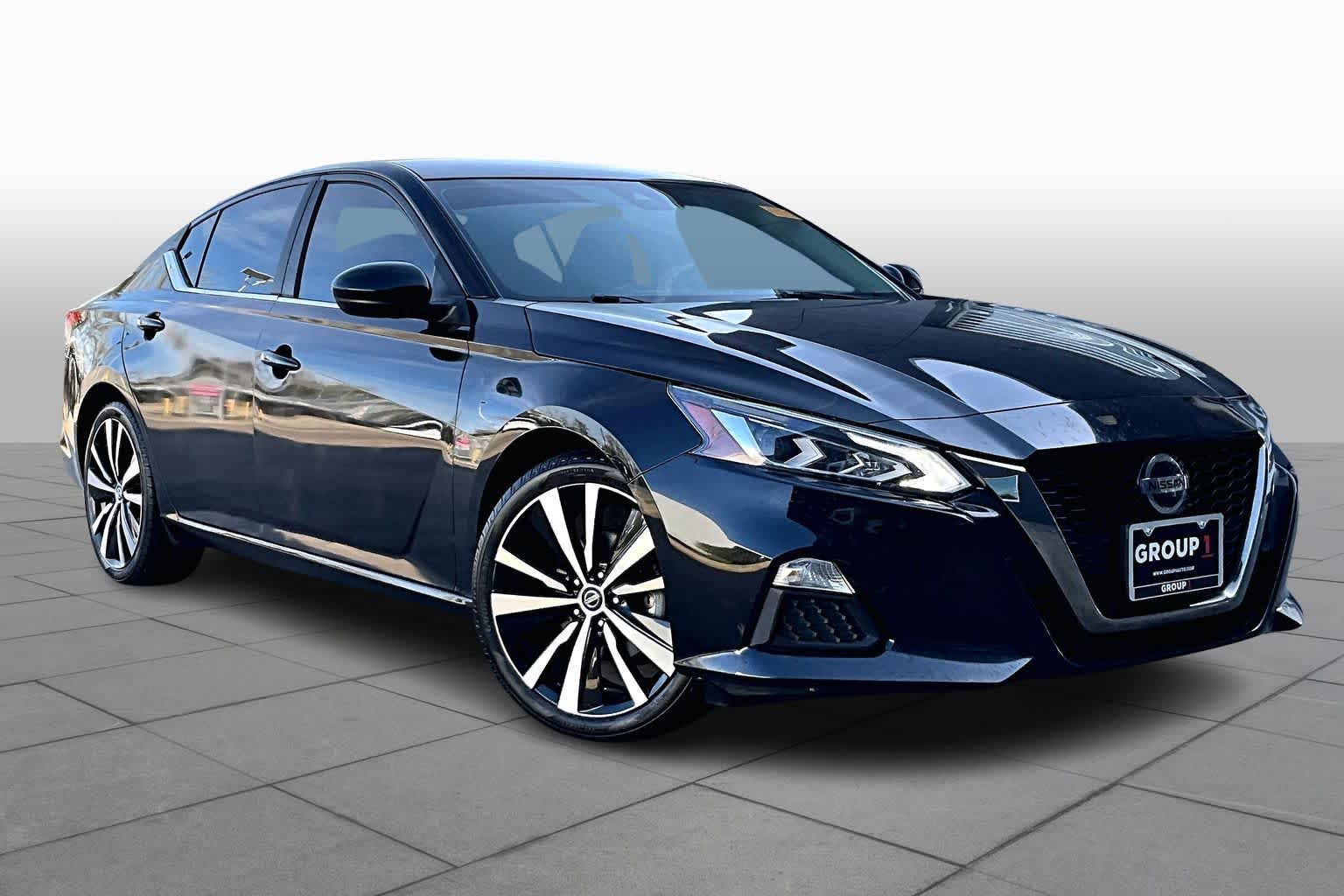 2021 Nissan Altima 2.5 SR Super Black at Lone Star Chevrolet