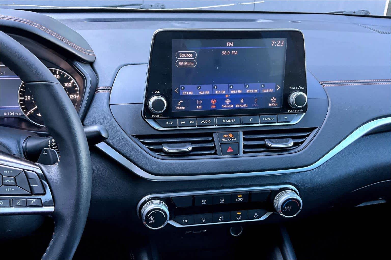 2021 Nissan Altima 2.5 SR Super Black at Lone Star Chevrolet