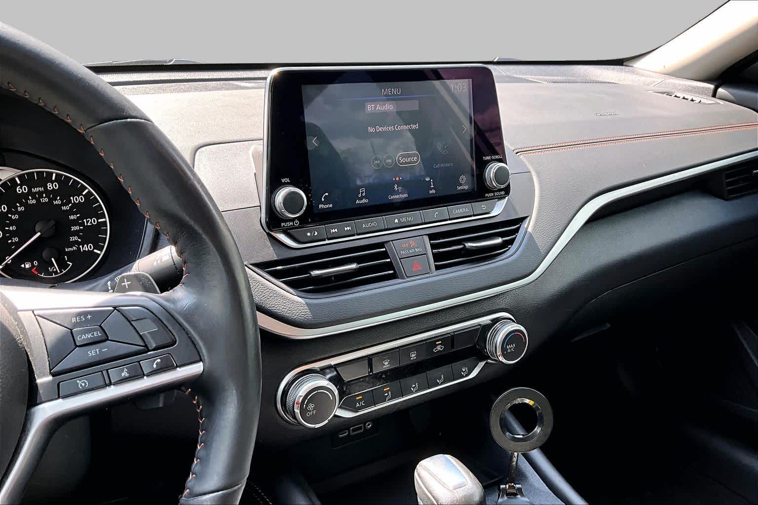 2022 Nissan Altima 2.5 SR Brilliant Silver Metallic at Davis Chevrolet
