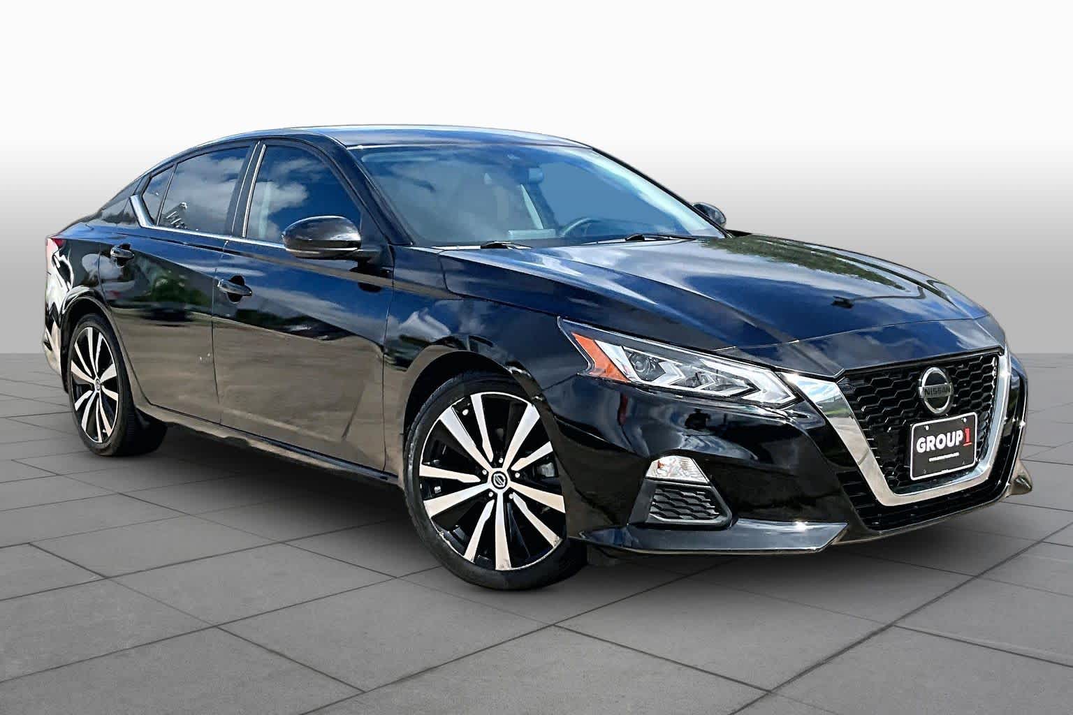 2021 Nissan Altima 2.5 SR Super Black at Honda of Clear Lake