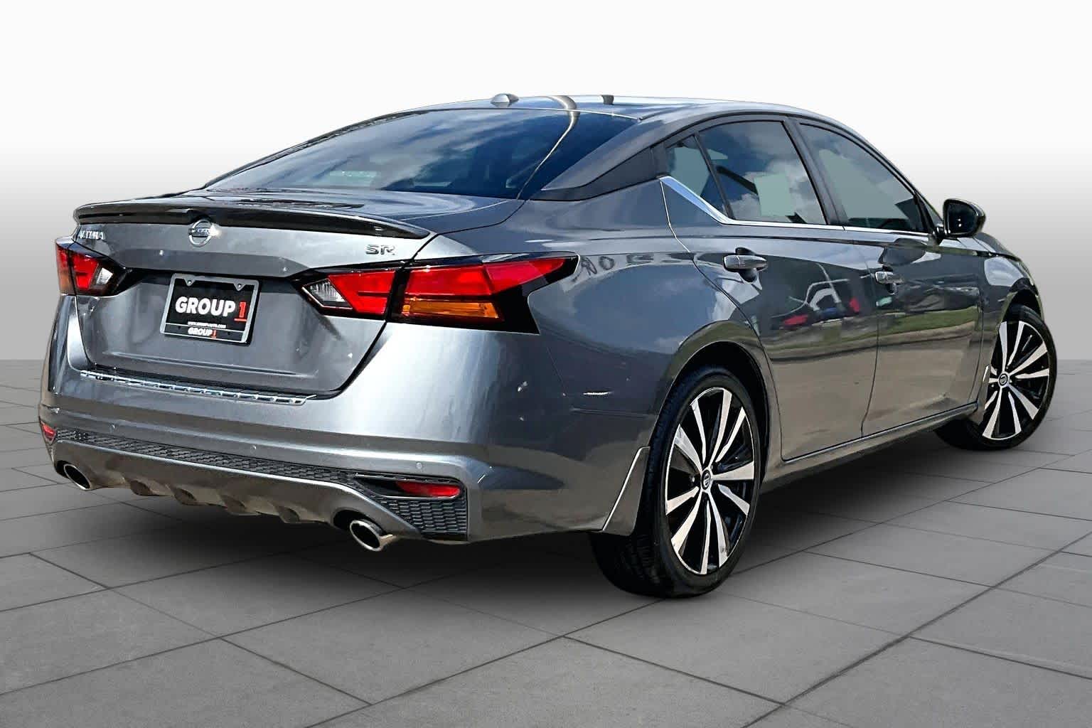 2021 Nissan Altima 2.5 SR Gun Metallic at Tomball Chrysler Dodge Jeep Ram