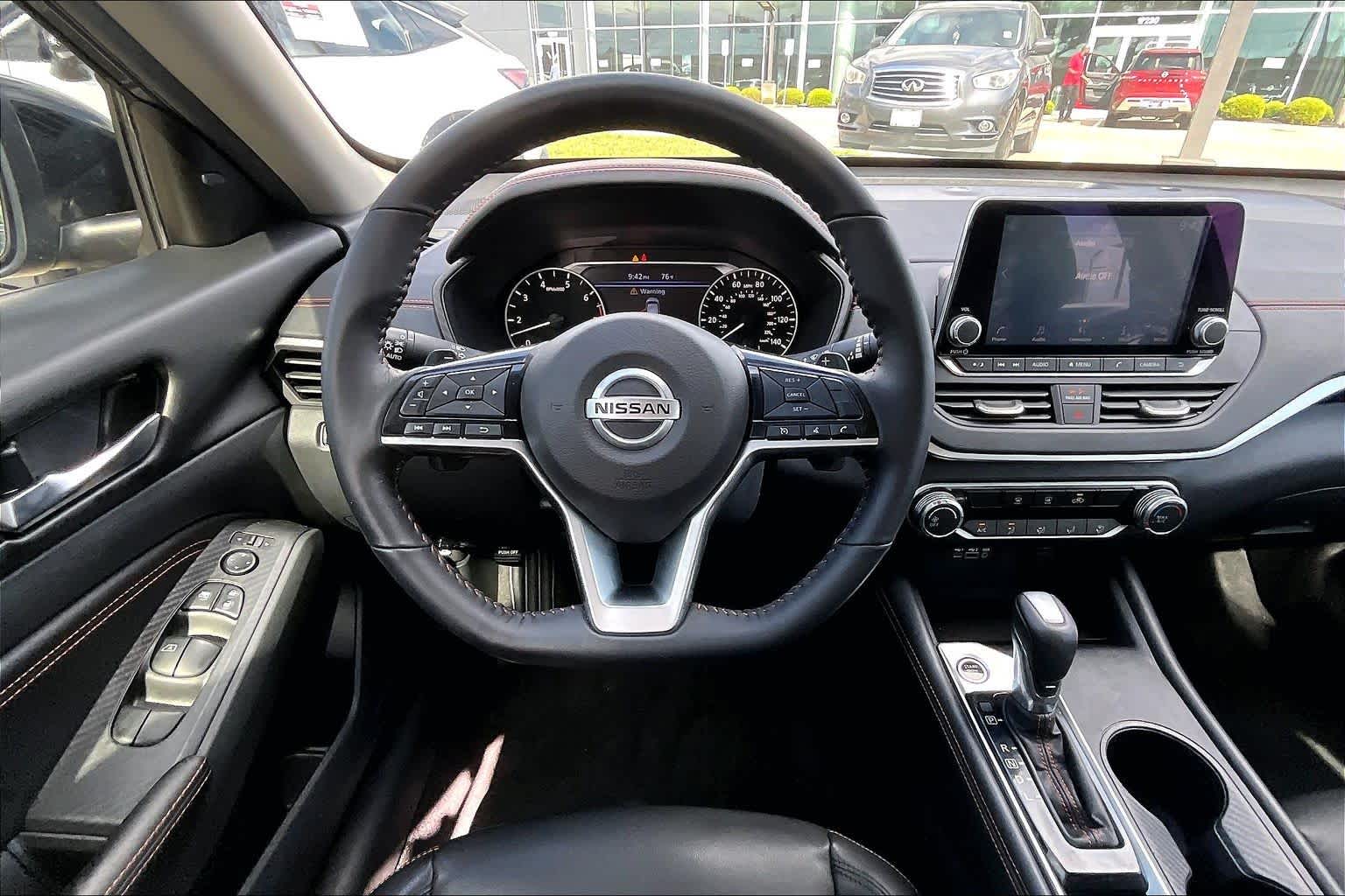2021 Nissan Altima 2.5 SR Gun Metallic at Tomball Chrysler Dodge Jeep Ram