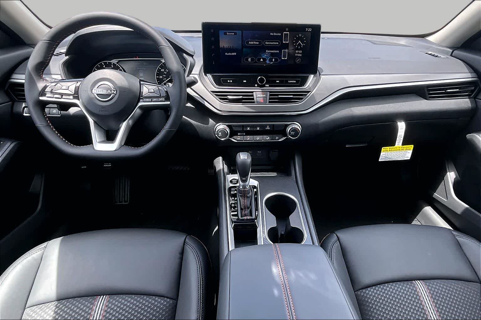 2026 Nissan Altima SR Gray Sky Pearl/Super Black at Sterling McCall Nissan