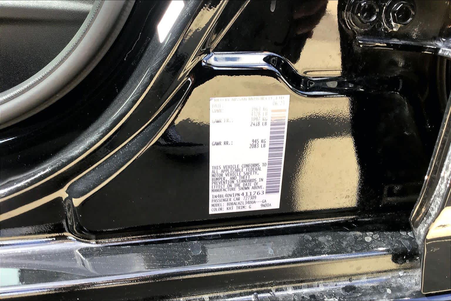 2023 Nissan Altima 2.5 SV Super Black at Auto Boutique Texas
