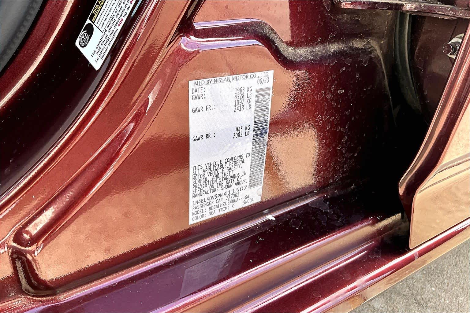 2023 Nissan Altima photo 35 of 35