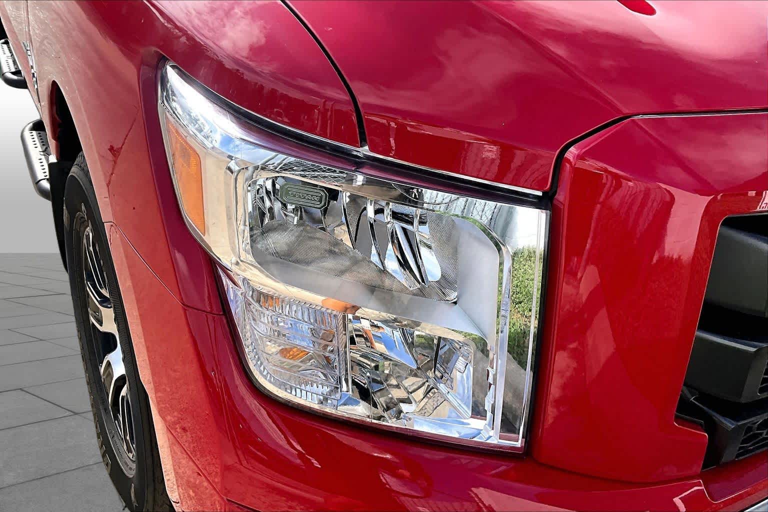 2024 Nissan Titan SV Red Alert at Sterling McCall Nissan