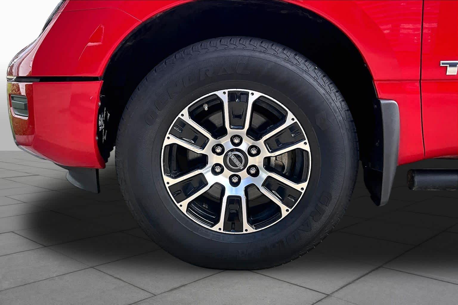 2024 Nissan Titan SV Red Alert at Sterling McCall Nissan
