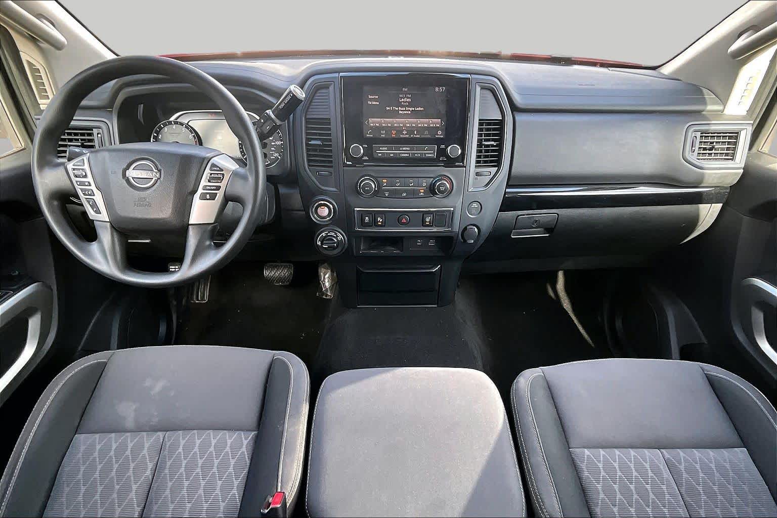 2024 Nissan Titan SV Red Alert at Sterling McCall Nissan
