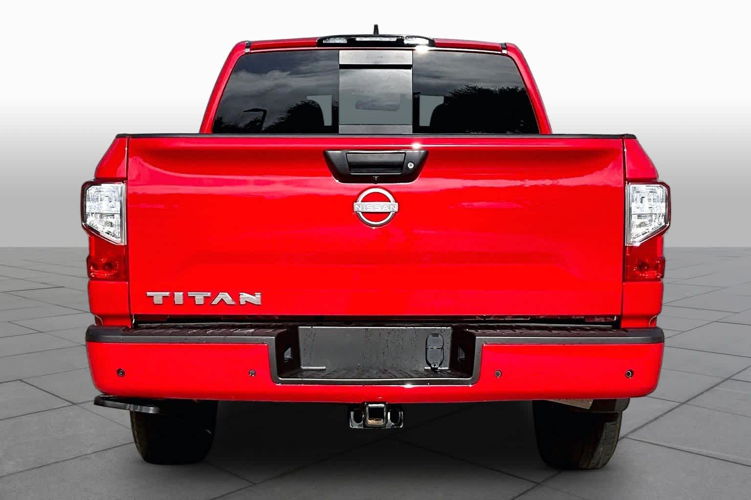 2024 Nissan Titan SV Red Alert at Sterling McCall Nissan