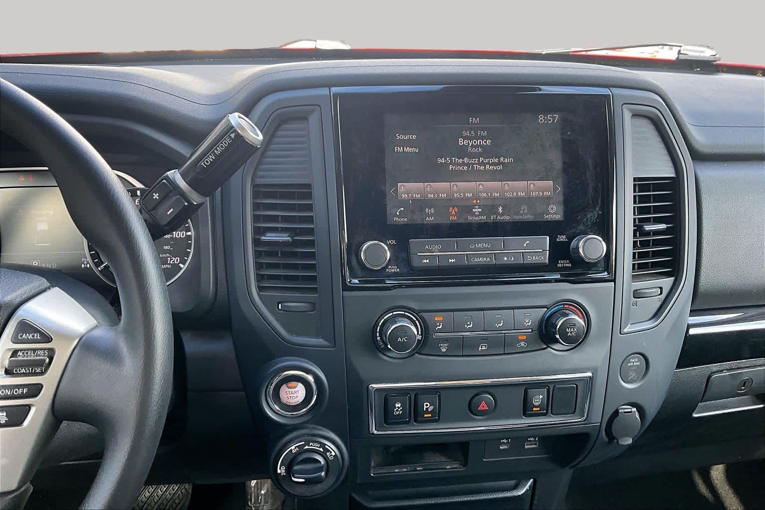 2024 Nissan Titan SV Red Alert at Sterling McCall Nissan