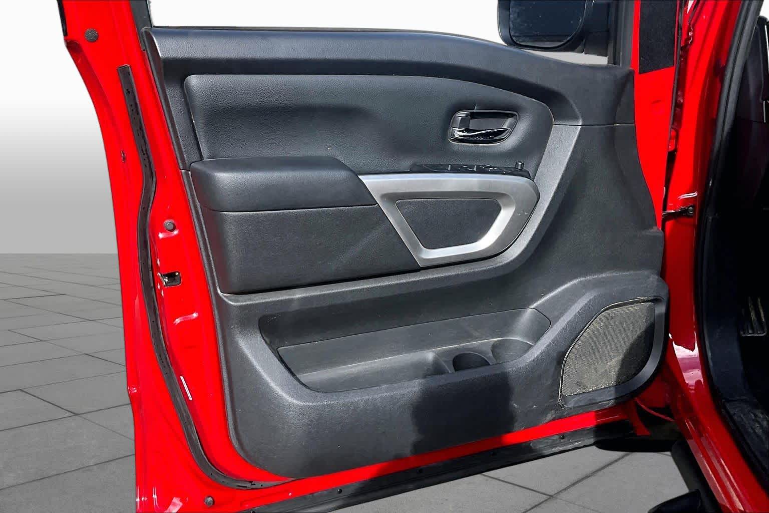 2024 Nissan Titan SV Red Alert at Sterling McCall Nissan