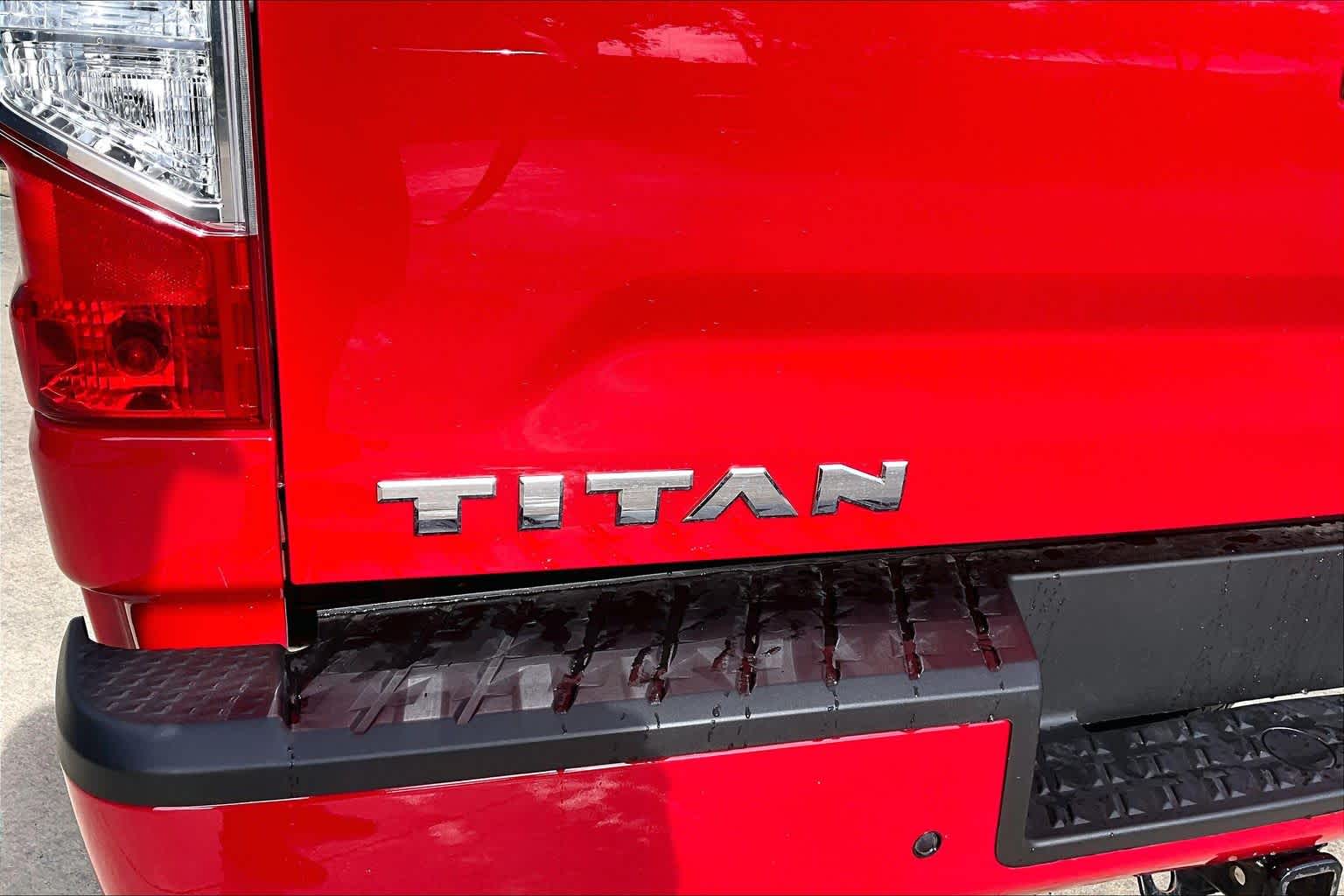 2024 Nissan Titan SV Red Alert at Sterling McCall Nissan