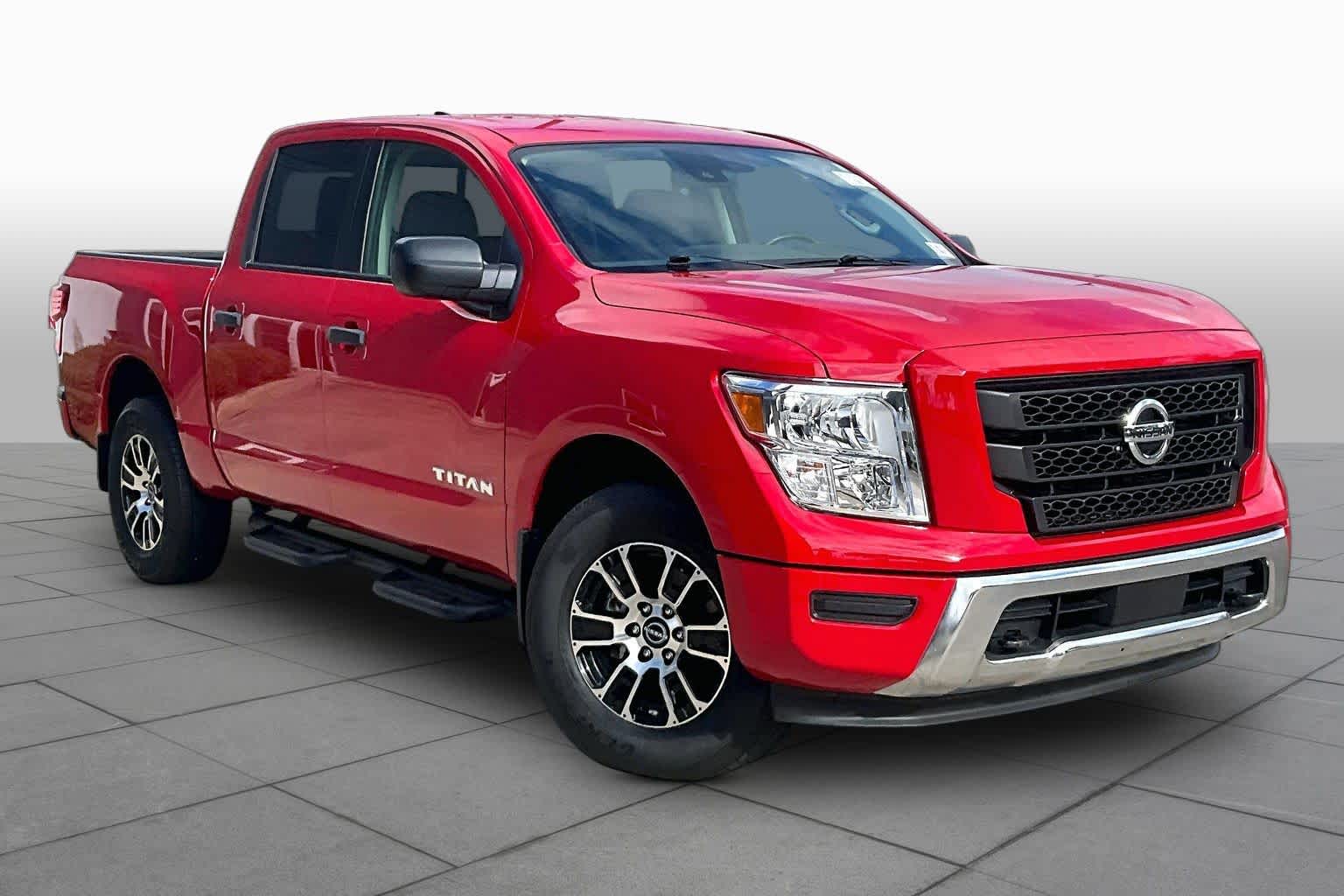 2024 Nissan Titan SV Red Alert at Sterling McCall Nissan
