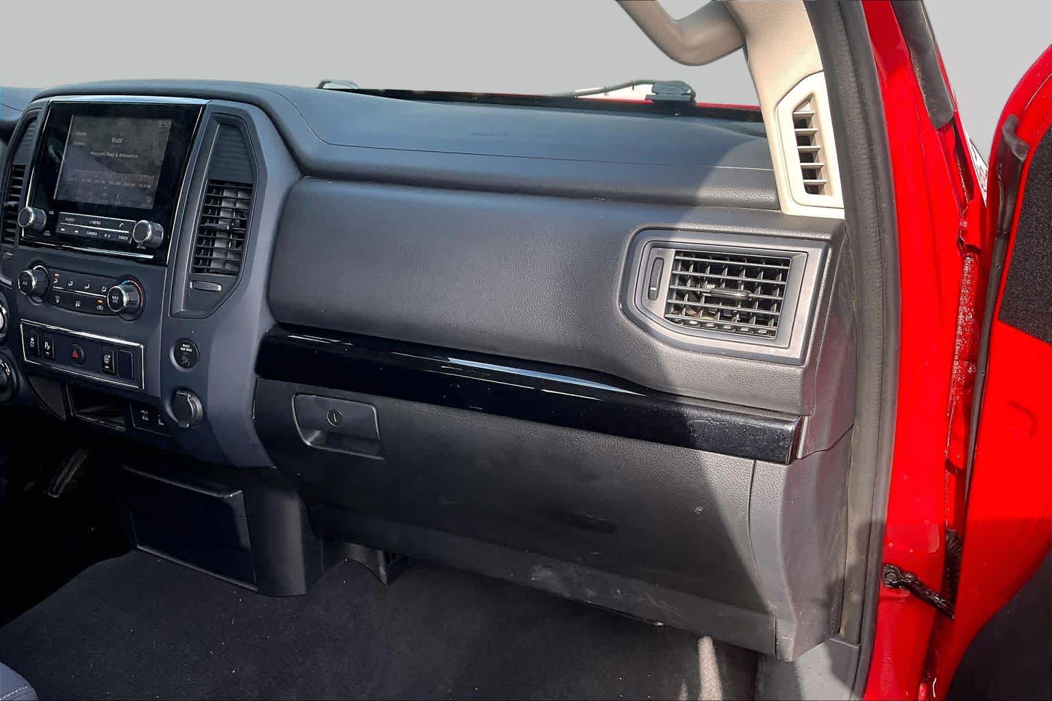 2024 Nissan Titan SV Red Alert at Sterling McCall Nissan