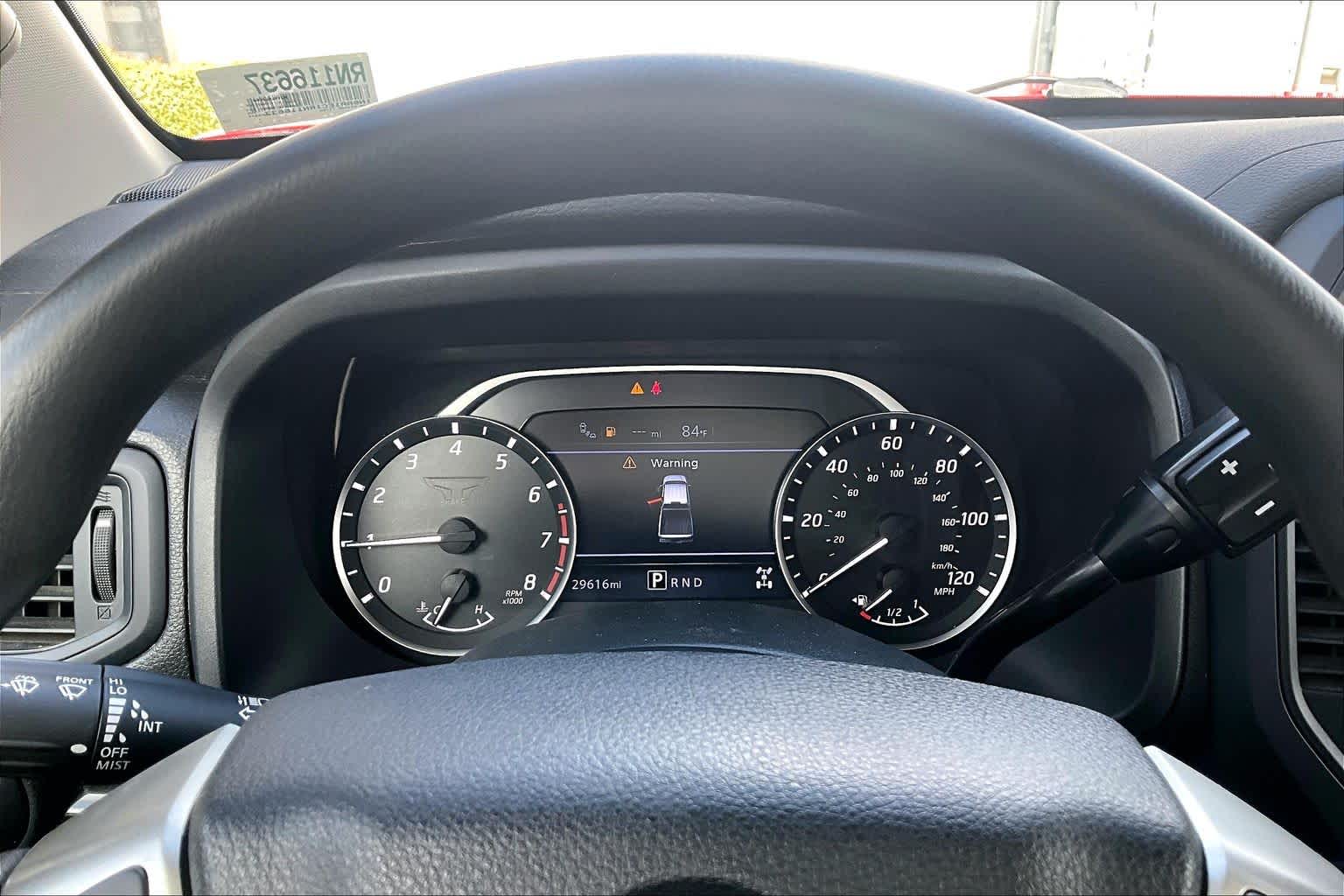 2024 Nissan Titan SV Red Alert at Sterling McCall Nissan