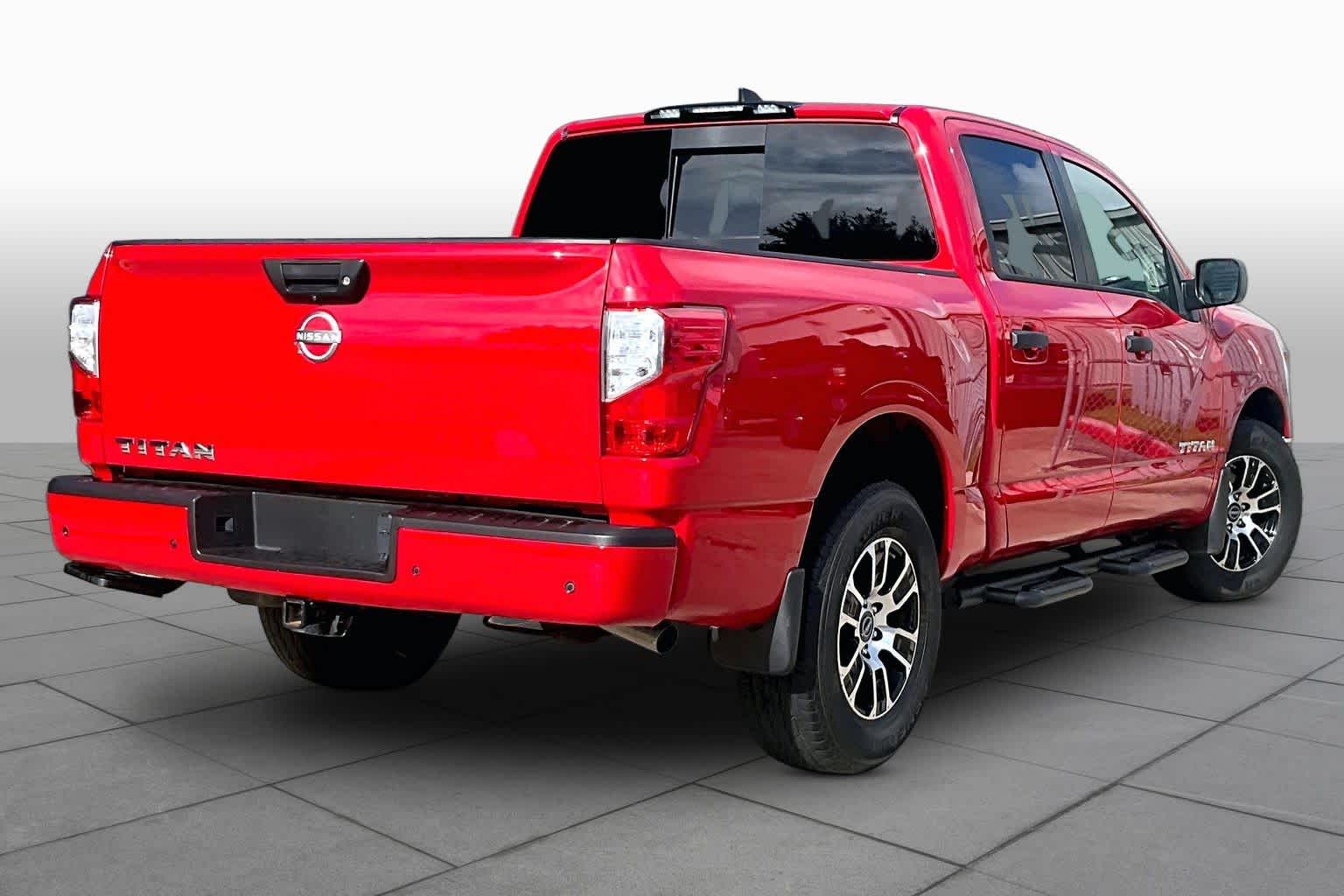 2024 Nissan Titan SV Red Alert at Sterling McCall Nissan